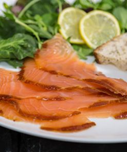 Whisky Infused Cold Smoked Salmon